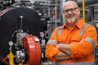 Odair Jose Mannrich explica como funcionam as caldeiras no dia a dia.