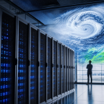 Supercomputador usado pelo INPE para gerar previsões meteorológicas de alta resolução